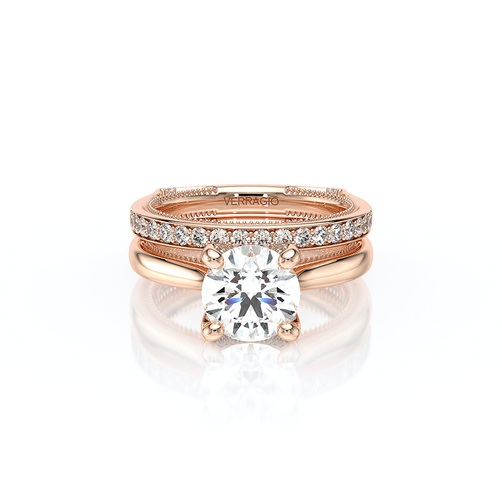 Vanguard-2207r-S-14k Rose Gold Round