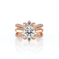 Vanguard-2207r-S-14k Rose Gold Round