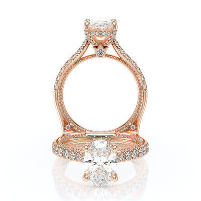 Verragio Halo Oval Engagement Ring