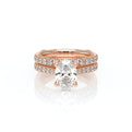 Vanguard-2208OV-18K Rose Gold Oval