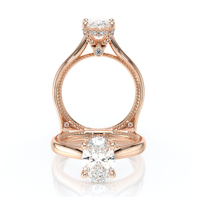Verragio Halo Oval Engagement Ring