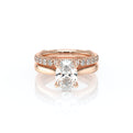 Vanguard-2208OV-S-18K Rose Gold Oval