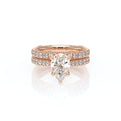 Vanguard-2208PS-14K Rose Gold Pear