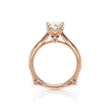 Vanguard-2208ps-S-18k Rose Gold Pear