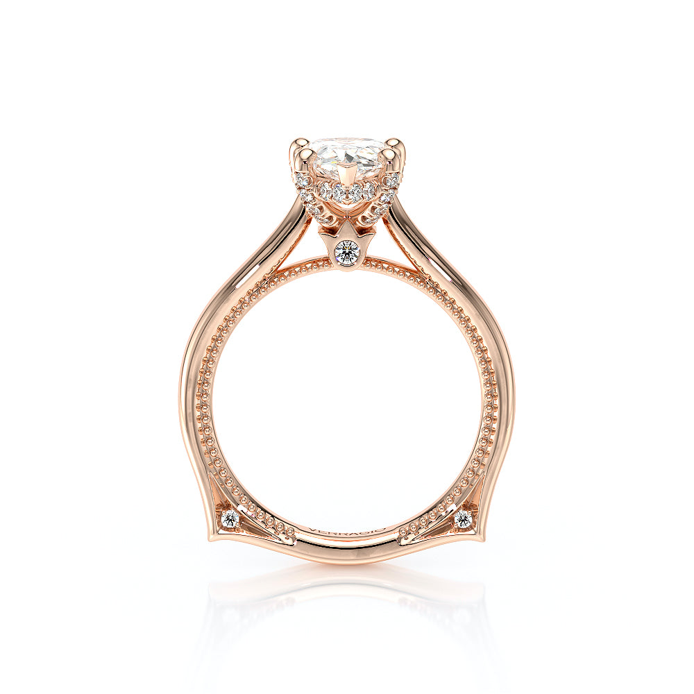 Vanguard-2208ps-S-18k Rose Gold Pear