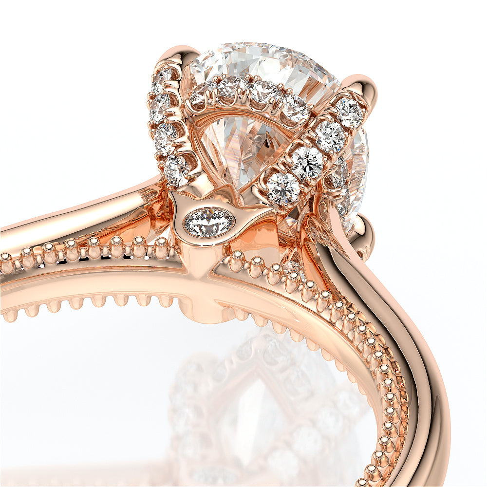 Vanguard-2208ps-S-18k Rose Gold Pear