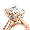 Verragio Halo Pear Engagement Ring