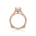 Vanguard-2208R-18K Rose Gold Round