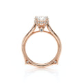 Vanguard-2208r-S-14k Rose Gold Round