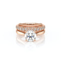 Verragio Halo Round Engagement Ring
