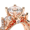 Venetian-5013r-14k Rose Gold Round