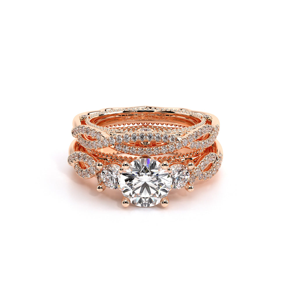Venetian-5013r-14k Rose Gold Round