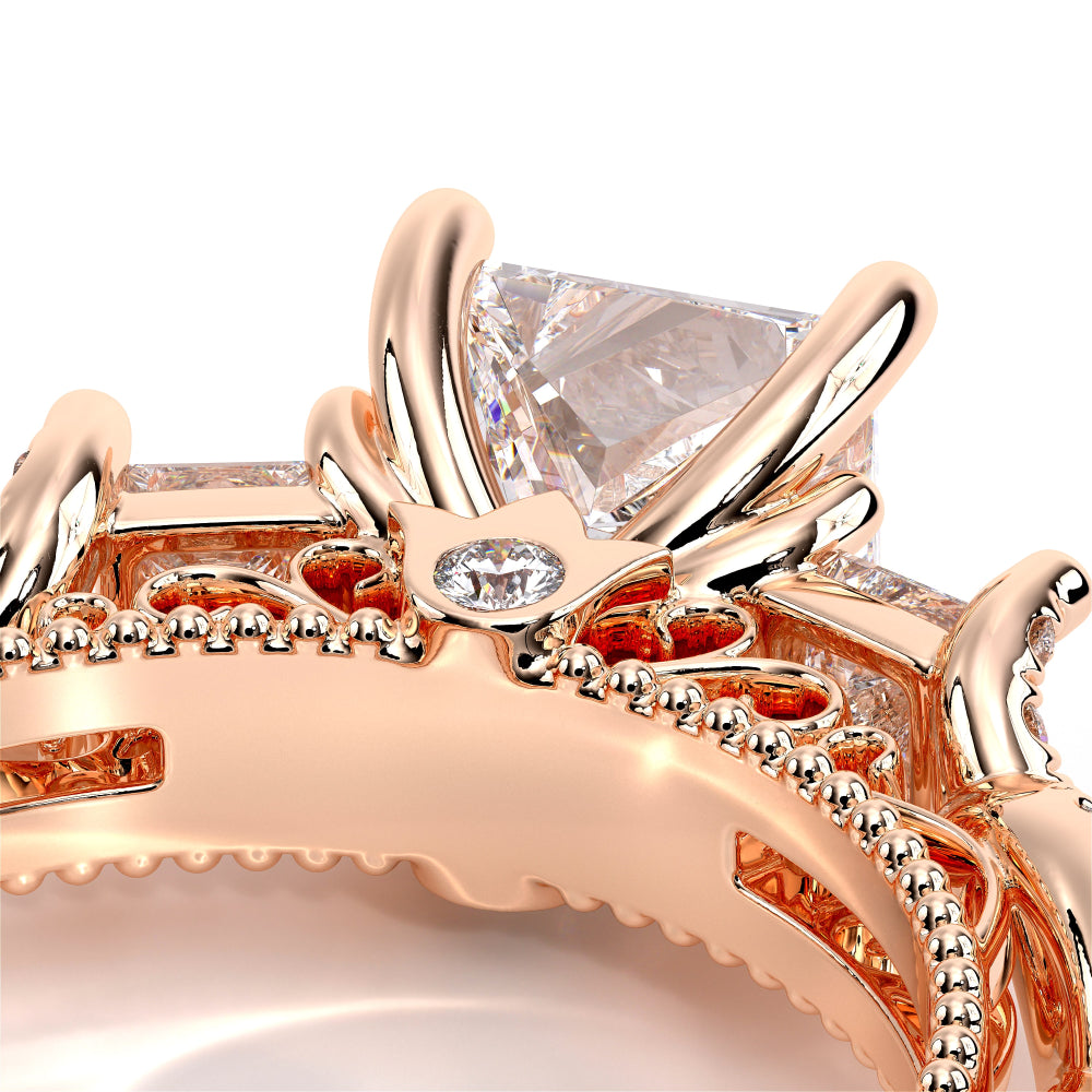 Venetian-5013p-14k Rose Gold Princess