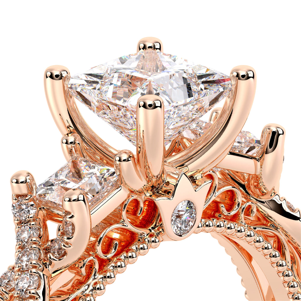 Venetian-5013p-14k Rose Gold Princess