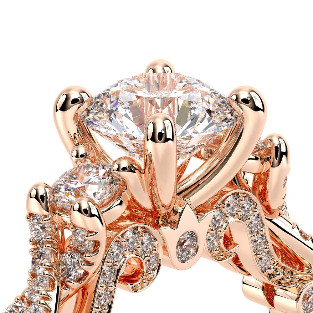 Insignia-7074r-14k Rose Gold Round