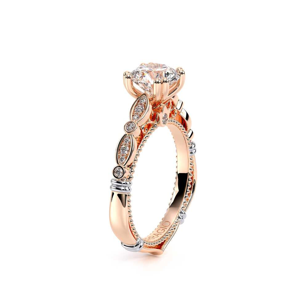 Parisian-100r-18k Rose Gold Round