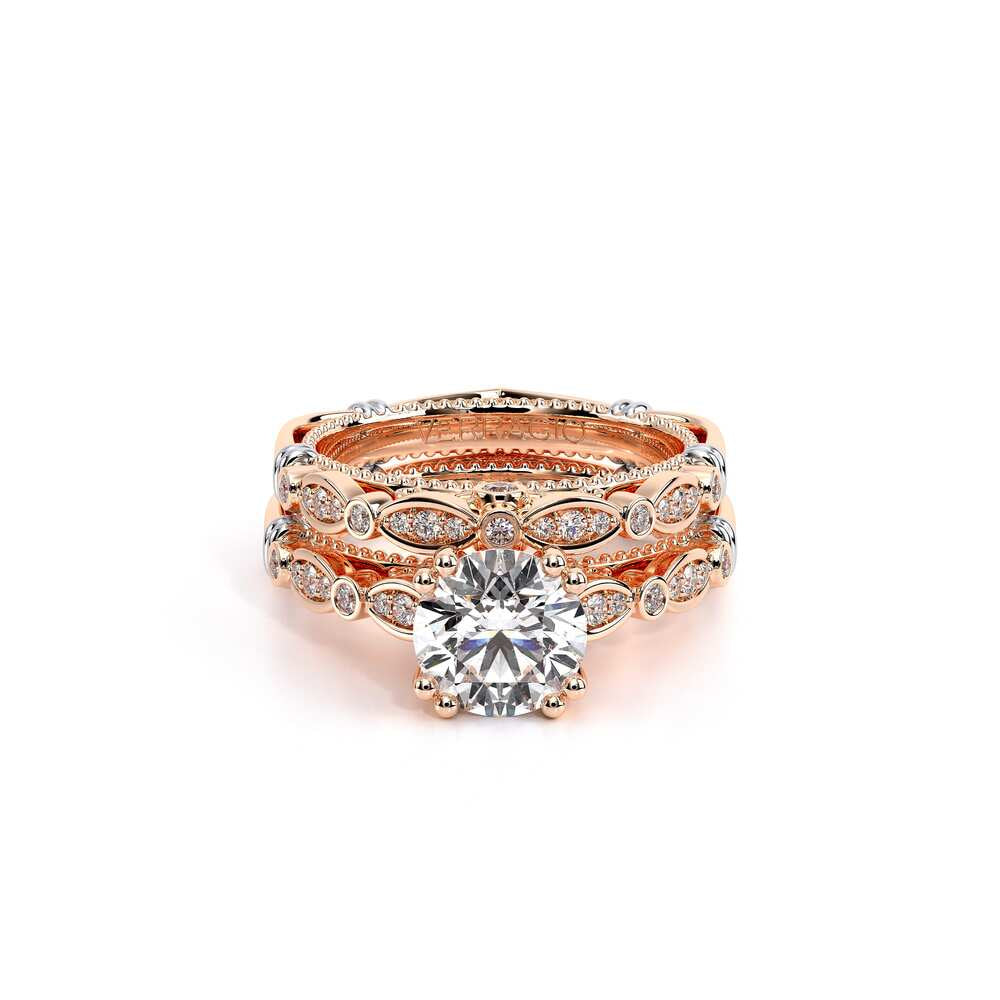 Parisian-100r-18k Rose Gold Round