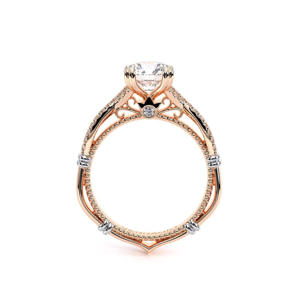 Parisian-105r-18k Rose Gold Round