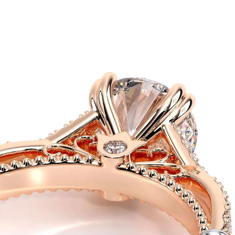 Parisian-105r-18k Rose Gold Round