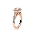 Parisian-106cu-18k Rose Gold Cushion