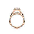 Parisian-106cu-18k Rose Gold Cushion