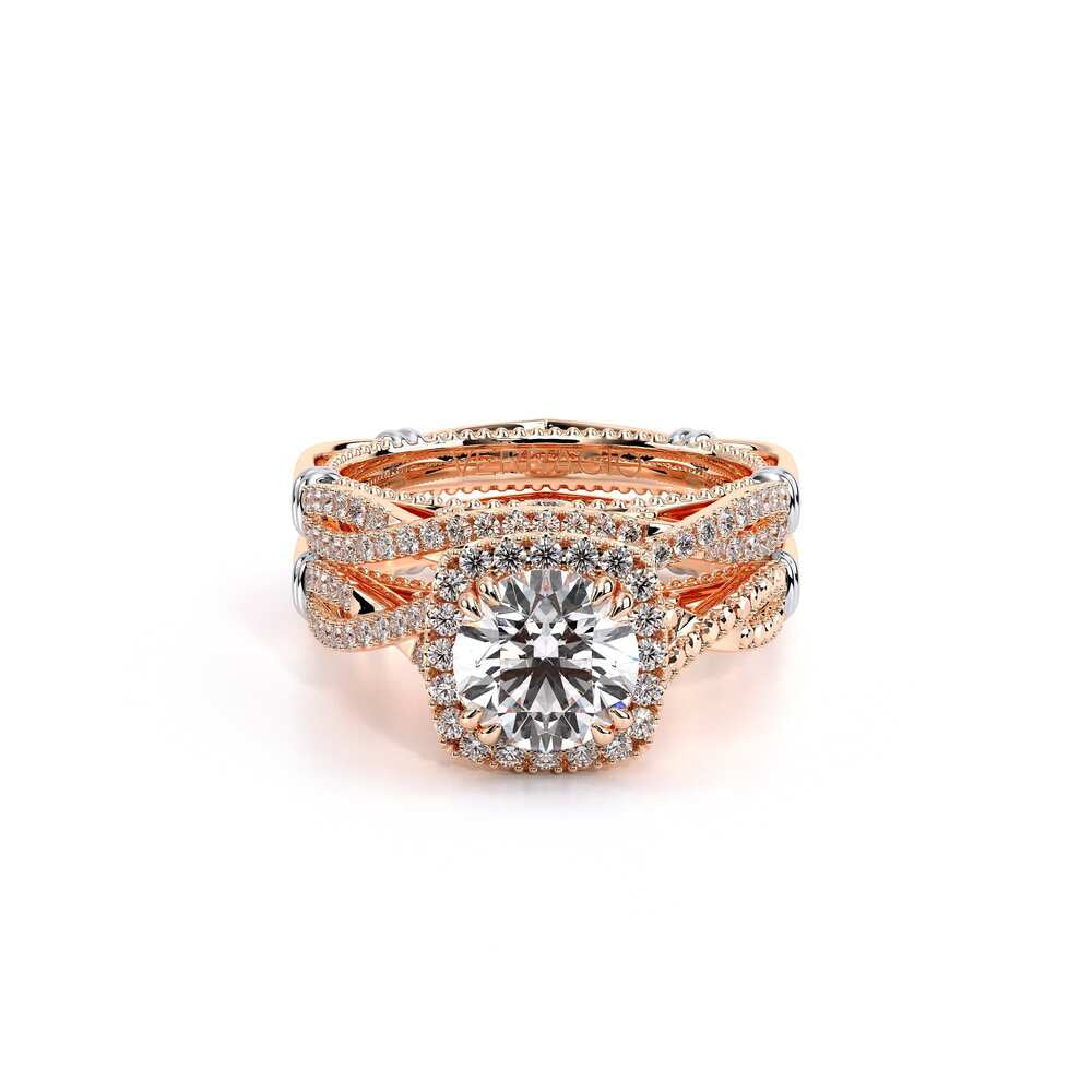 Parisian-106cu-18k Rose Gold Cushion