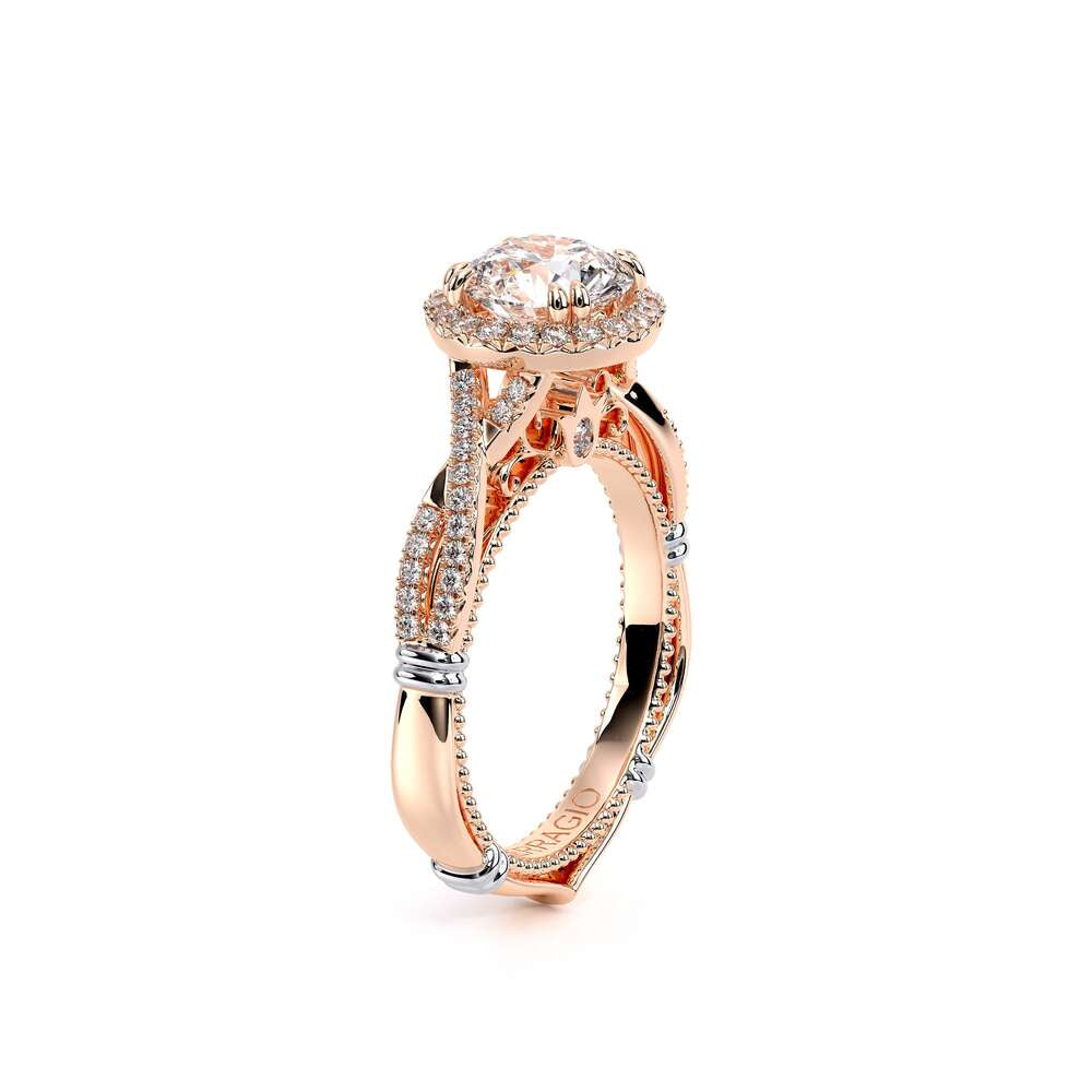 Parisian-106r-18k Rose Gold Round