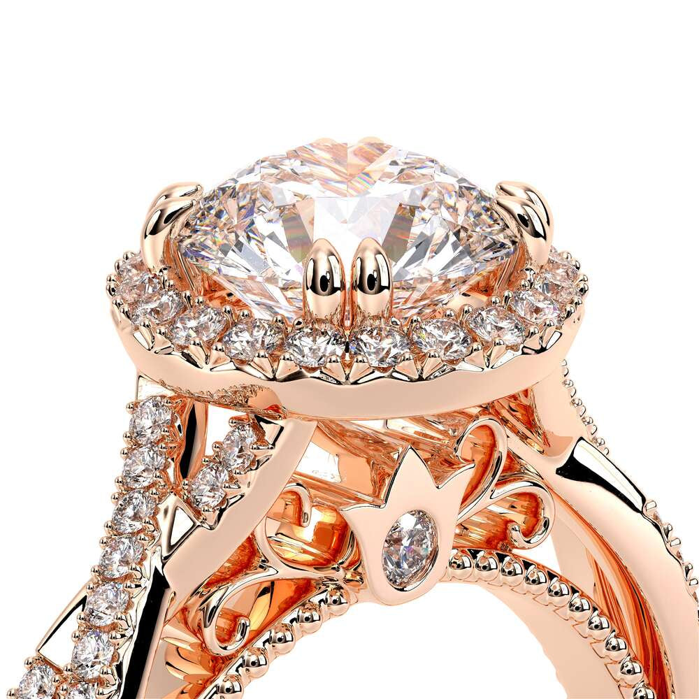 Parisian-106r-18k Rose Gold Round