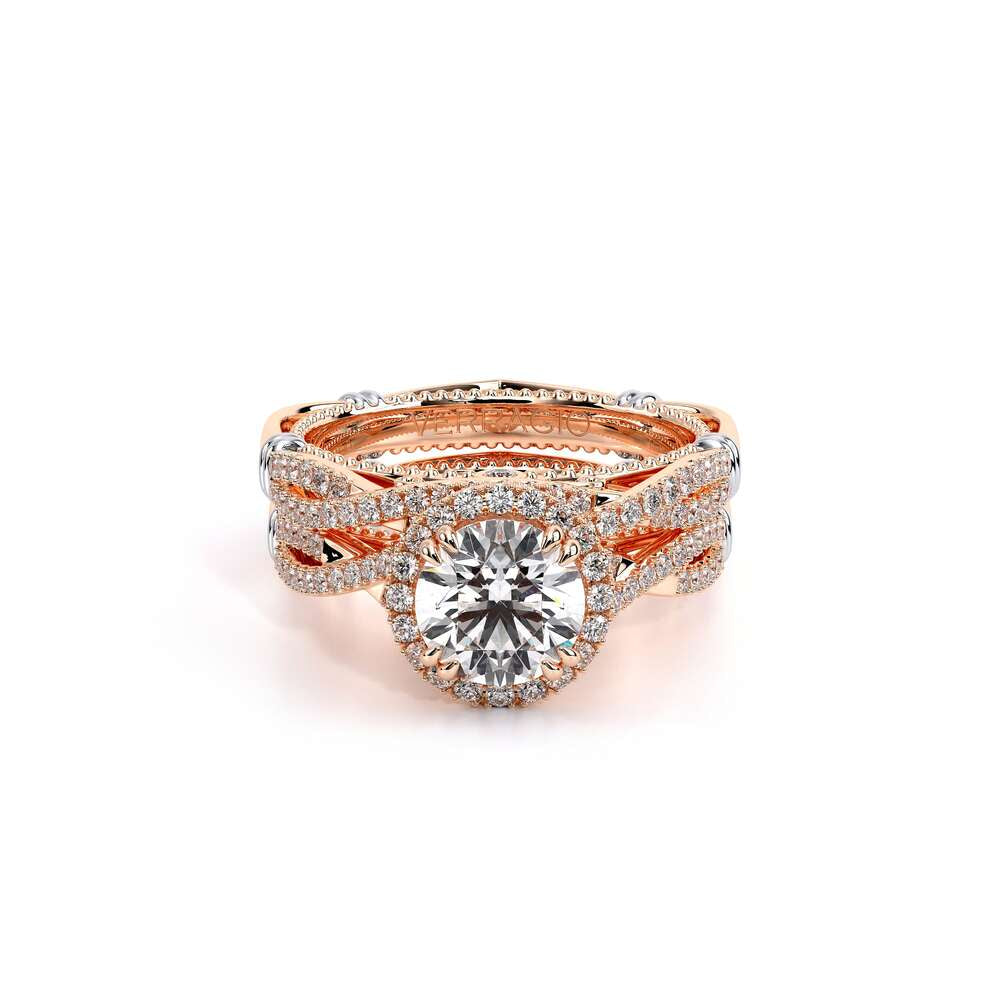 Parisian-106r-18k Rose Gold Round