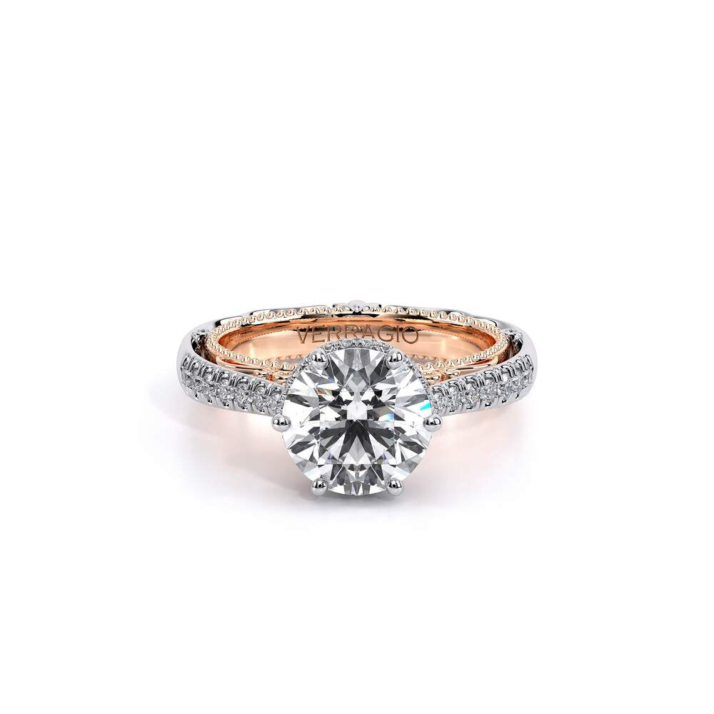Venetian-5052r-14k Two Tone Round