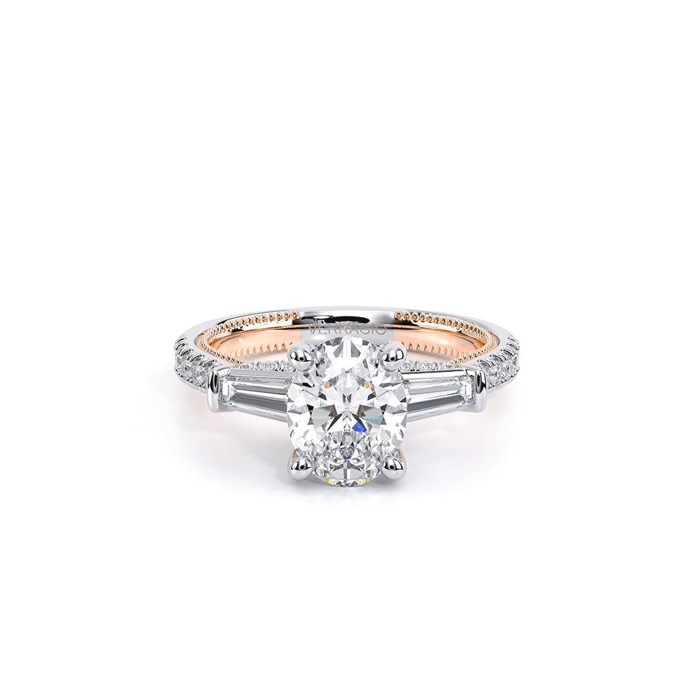 Renaissance-991OV15-18K Two Tone Oval