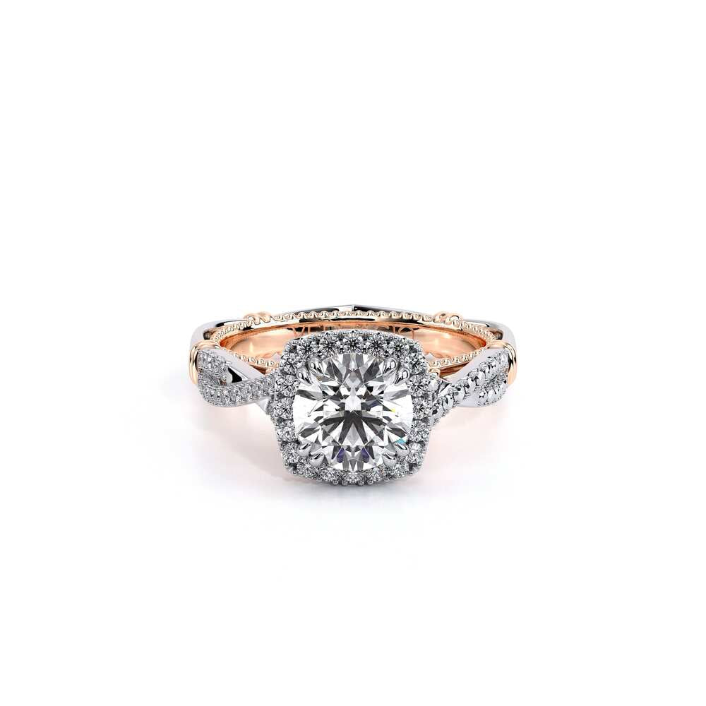 Parisian-106cu-14k Two Tone Cushion
