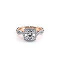 Parisian-106cu-18k Two Tone Cushion