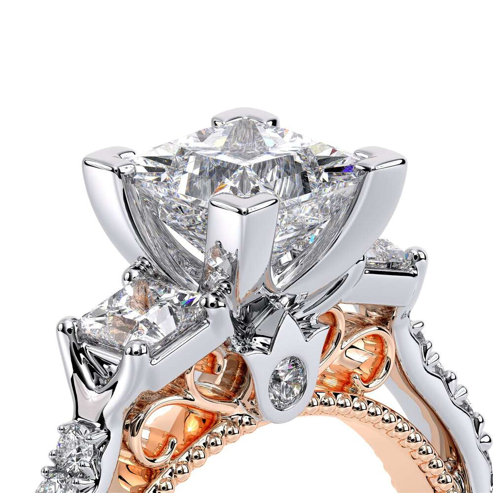 Parisian-124p-14k Two Tone Princess