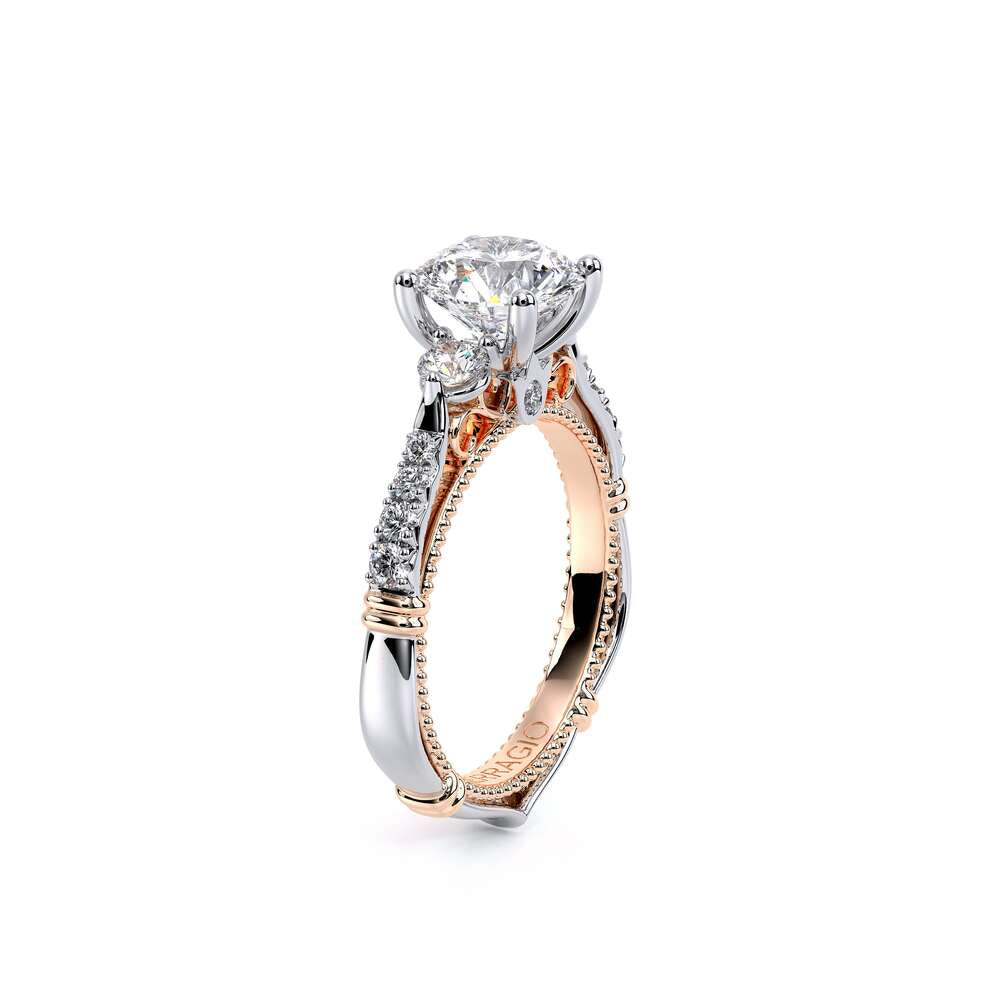 Parisian-124r-14k Two Tone Round