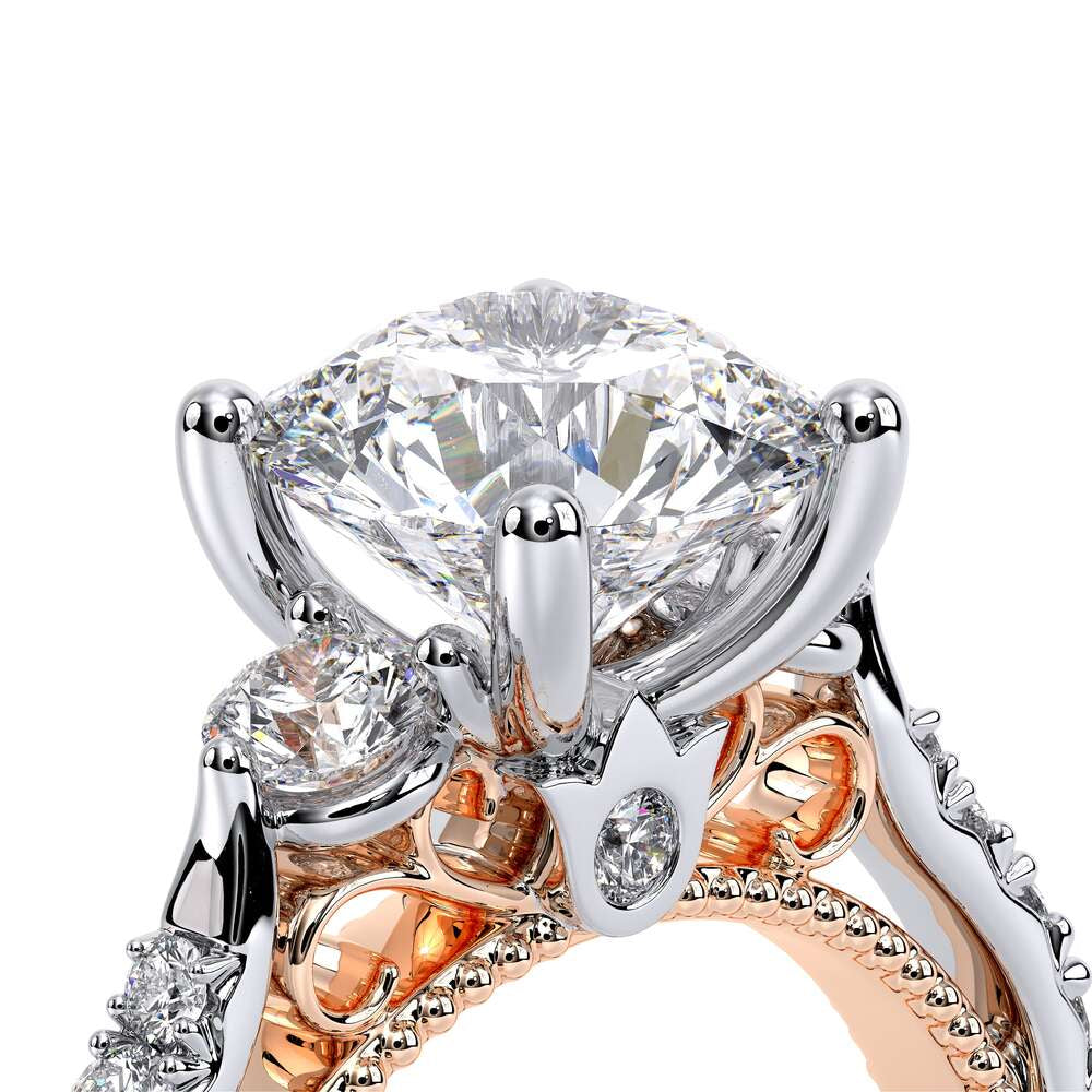 Parisian-124r-14k Two Tone Round