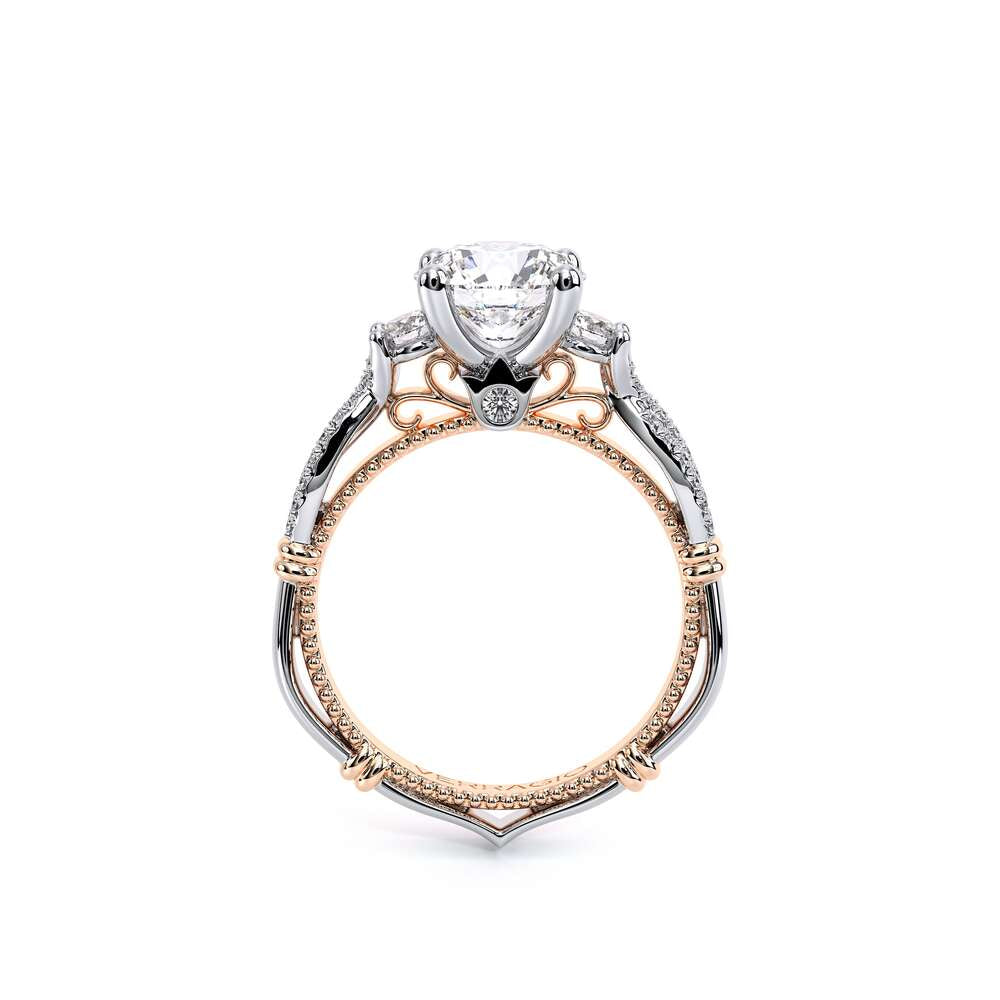 Parisian-129r-14k Two Tone Round