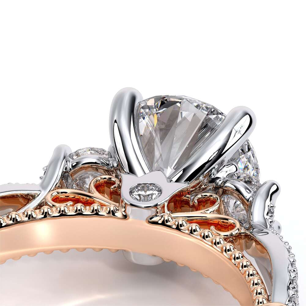 Parisian-129r-14k Two Tone Round