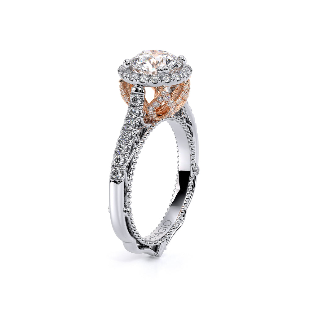Venetian-5061r-14k Two Tone Round