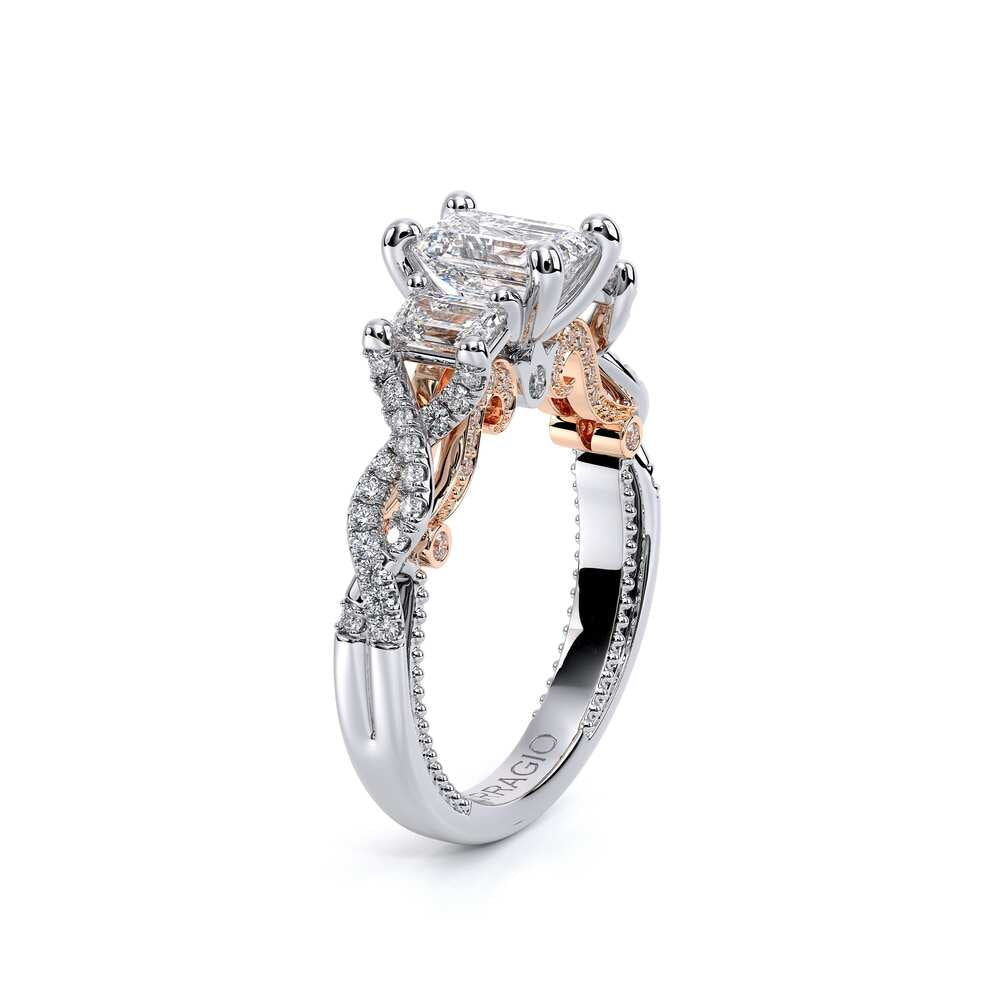 Insignia-7074em-14k Two Tone Emerald