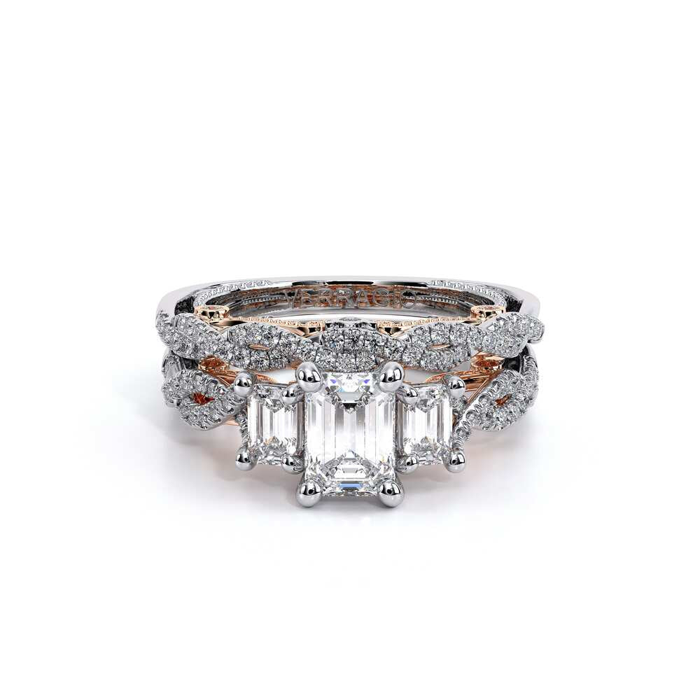 Insignia-7074em-14k Two Tone Emerald