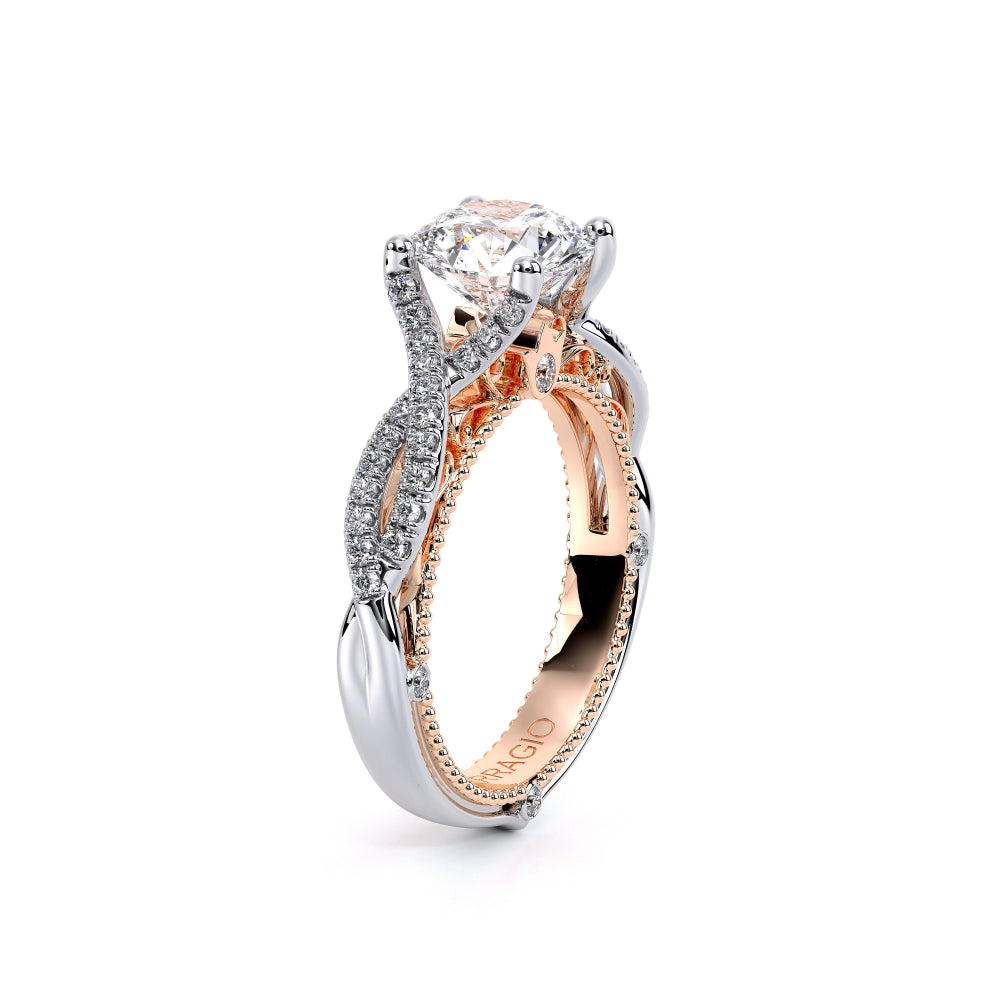 Venetian-5003r-14k Two Tone Round