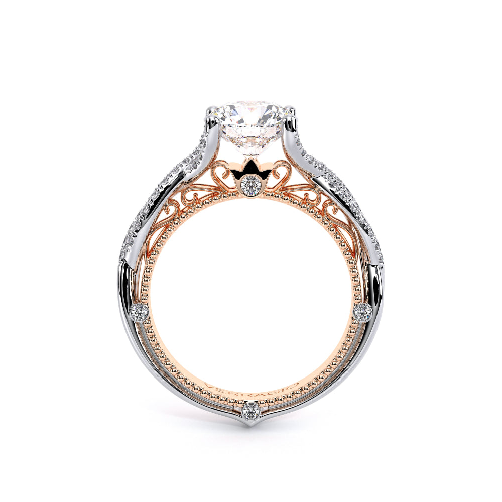 Venetian-5003r-14k Two Tone Round