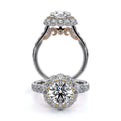 Verragio Halo Round Engagement Ring