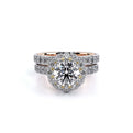 Verragio Halo Round Engagement Ring