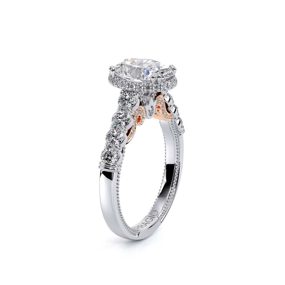 Insignia-7100ov-18k Two Tone Oval