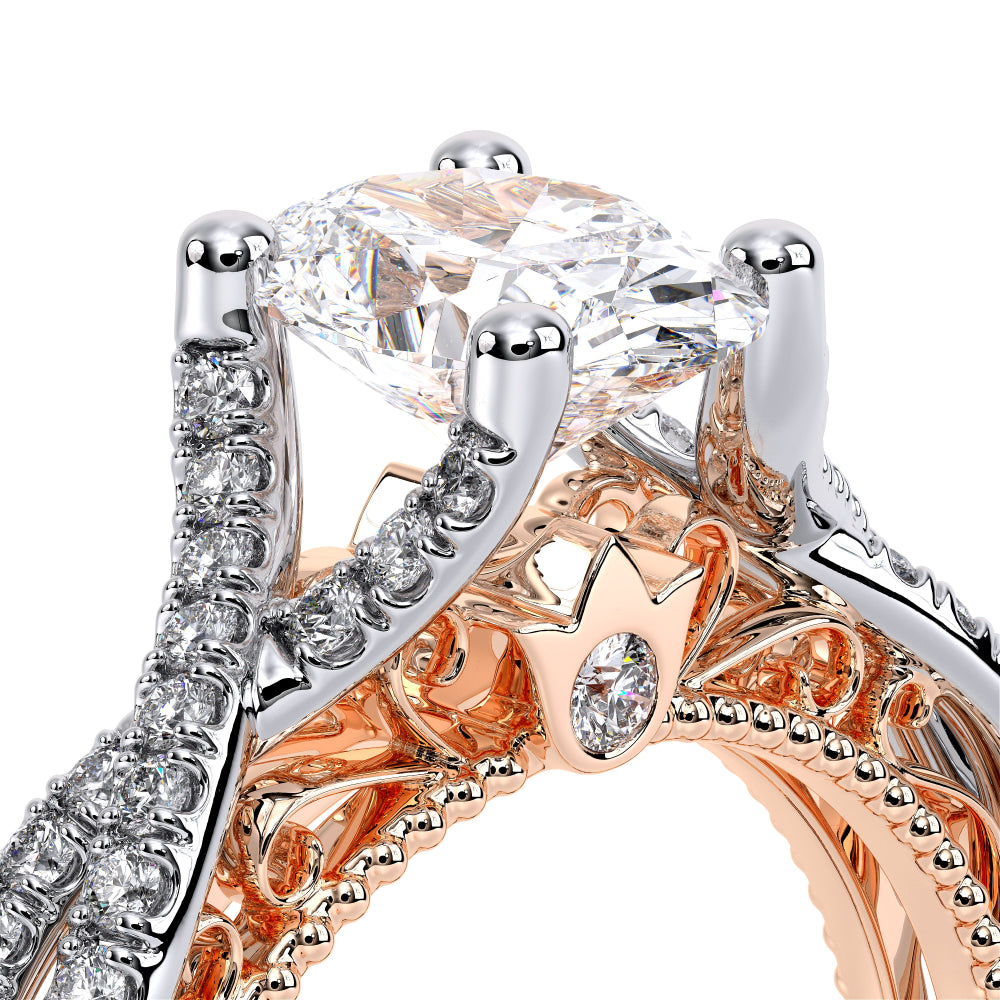 Venetian-5003ov-18k Two Tone Oval