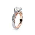 Venetian-5003pear-18k Two Tone Pear