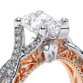 Venetian-5003pear-18k Two Tone Pear