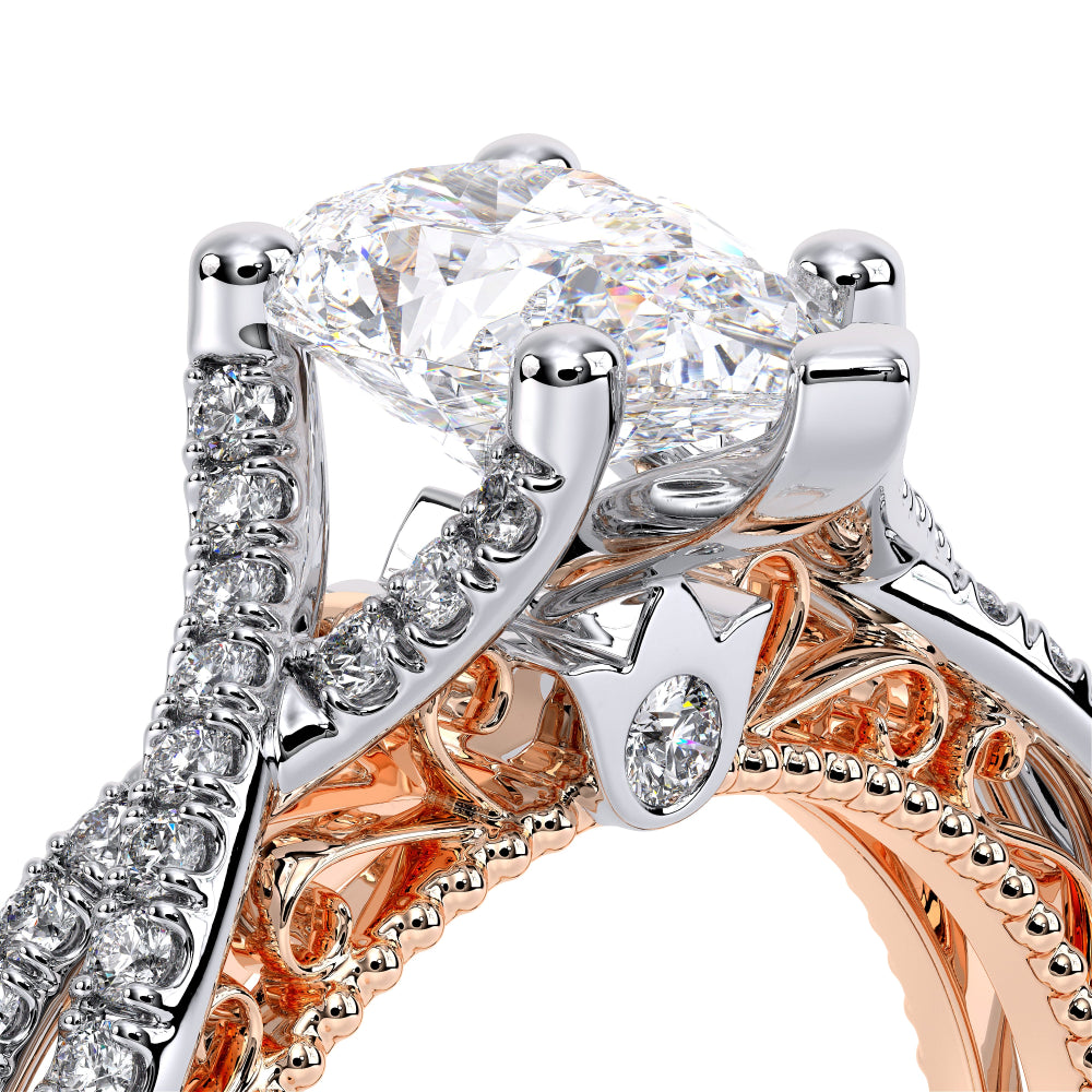 Venetian-5003pear-18k Two Tone Pear